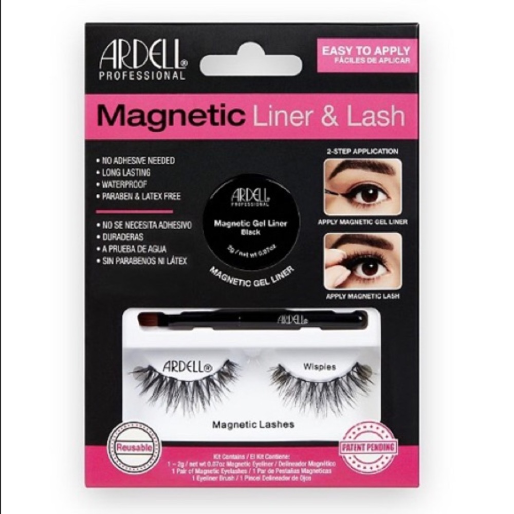 Ardell Magnetic Versions 👁️ Lashes & Magnetic Gel Liner W//brush Magnetic Liner